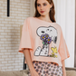 Snoopy Women's Over Size Snoopy Pajamas