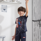 Spiderman and the web My children's pajamas, half a sleeve