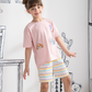 Sister Patrol Children's pajamas for girls, half sleeves and cotton shorts