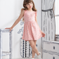Floral Derbi baby girls cotton ribbed dress