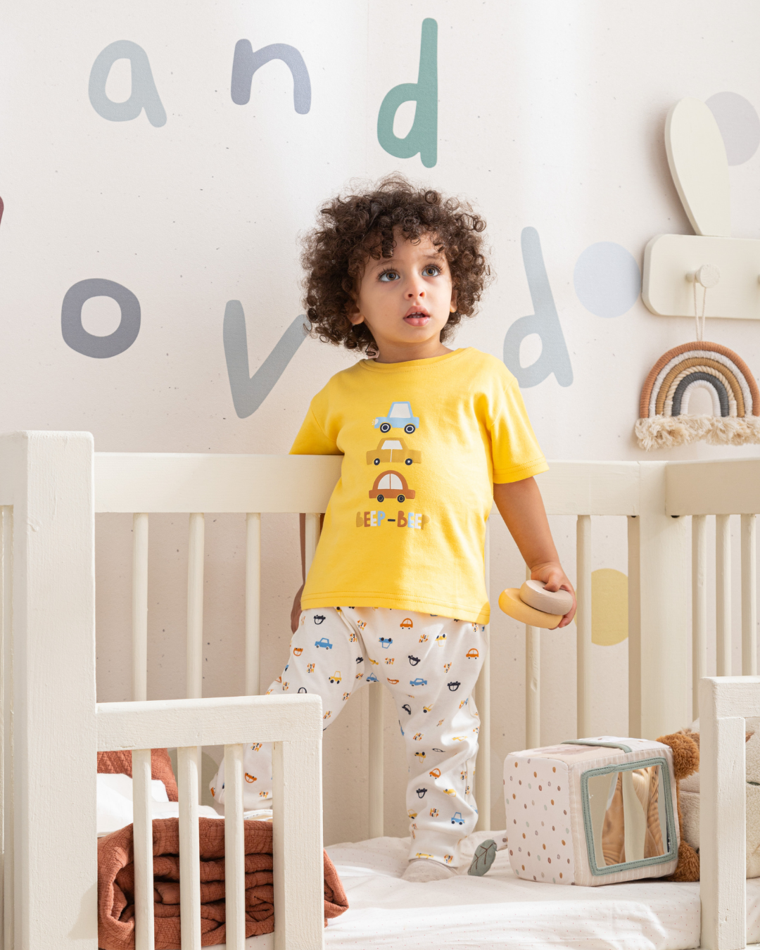 Beeb Beeb بيجاما بيبي اولادي نص كم قطن