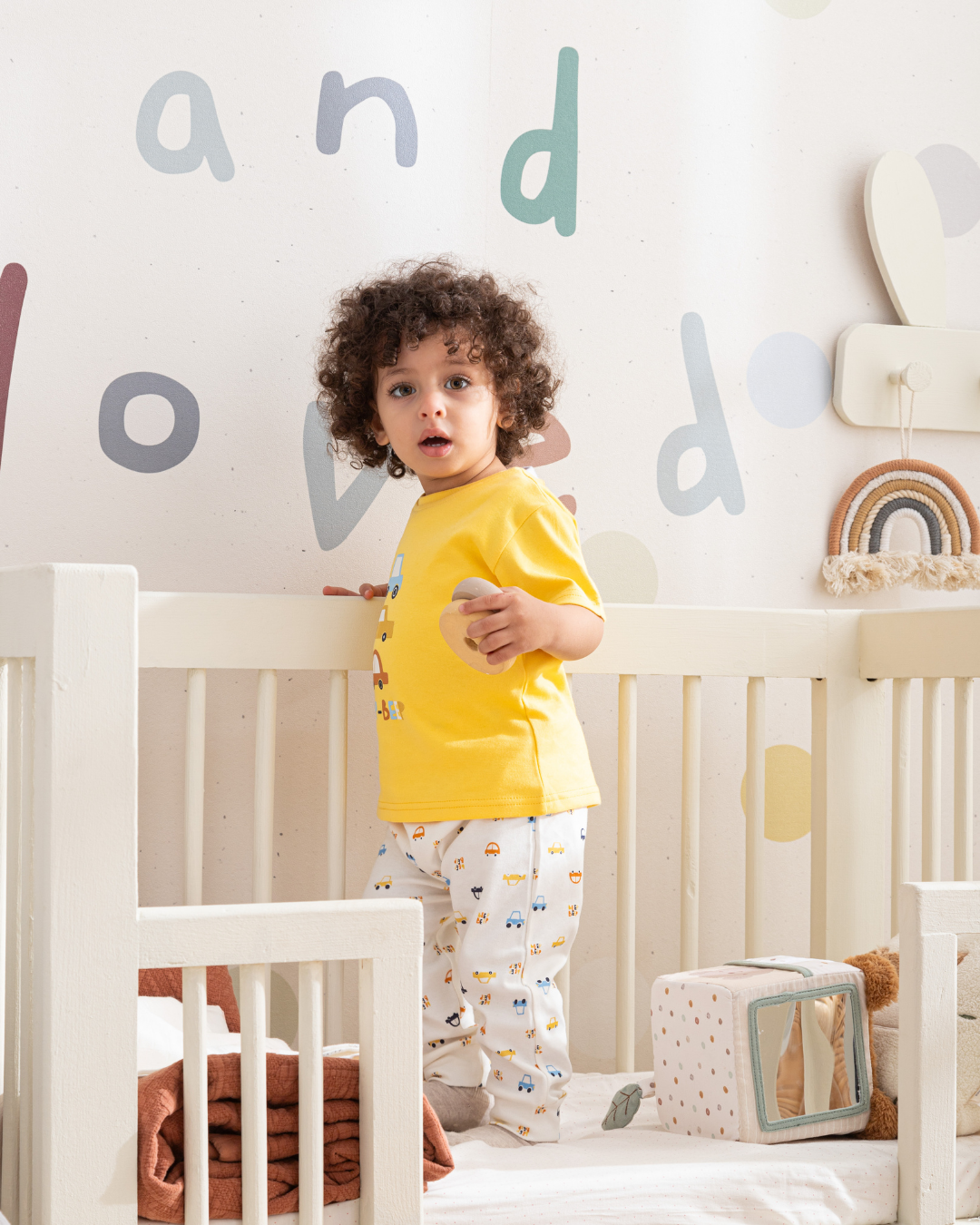 Beeb Beeb بيجاما بيبي اولادي نص كم قطن