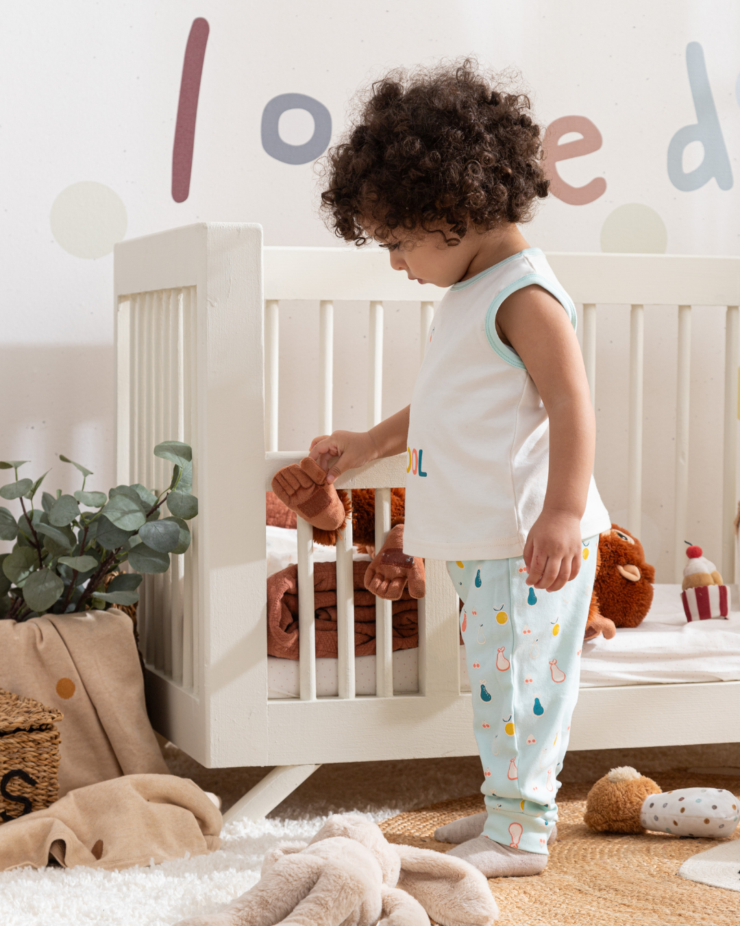 Be Cool بيجاما بيبي اولادي  توب كت وبنطلون قطن