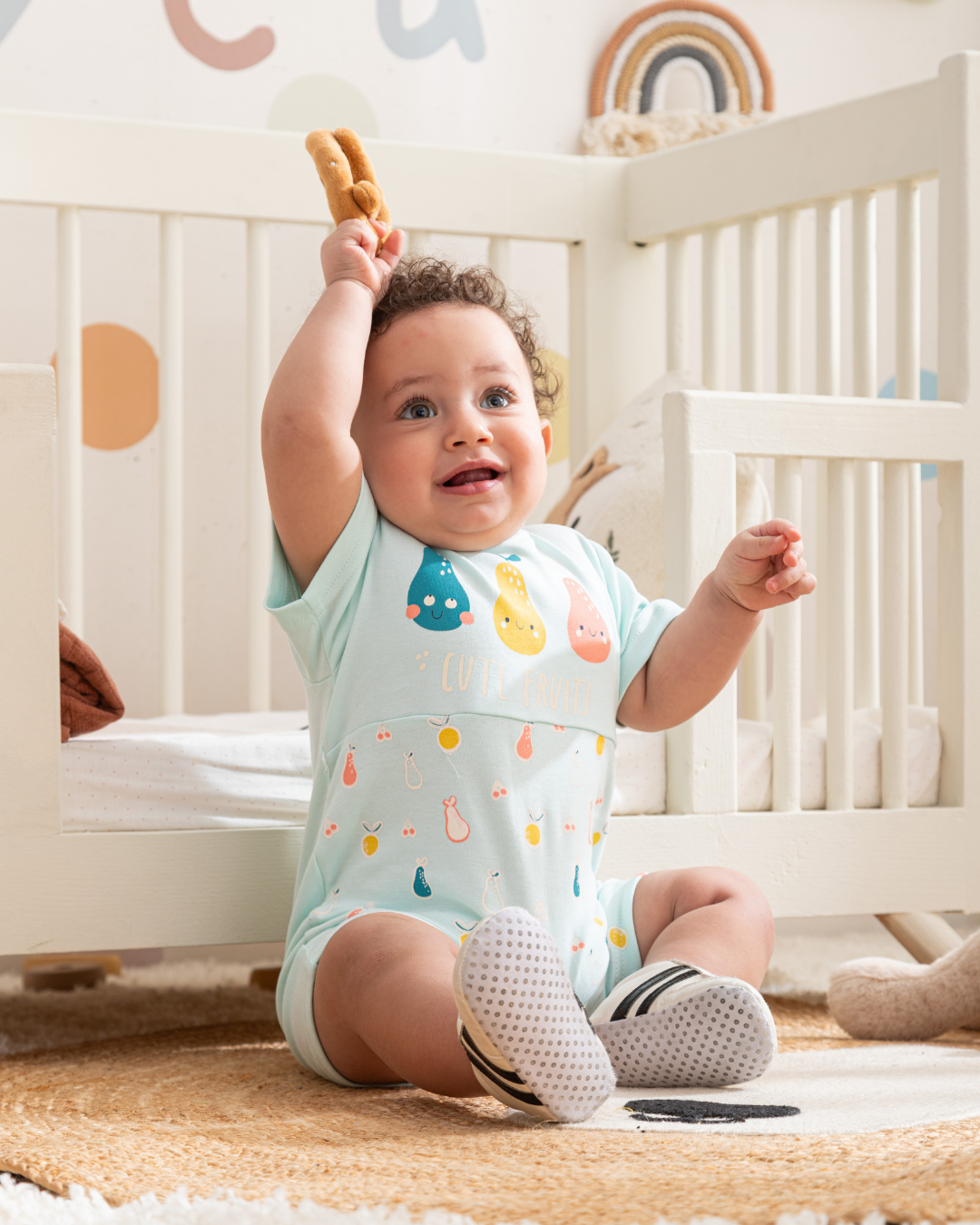 Cute Fruits سالوبيت بيبي اولادي نص كم قطن