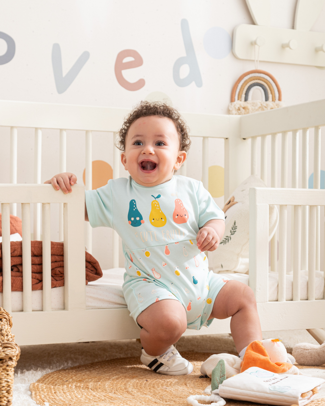 Cute Fruits سالوبيت بيبي اولادي نص كم قطن