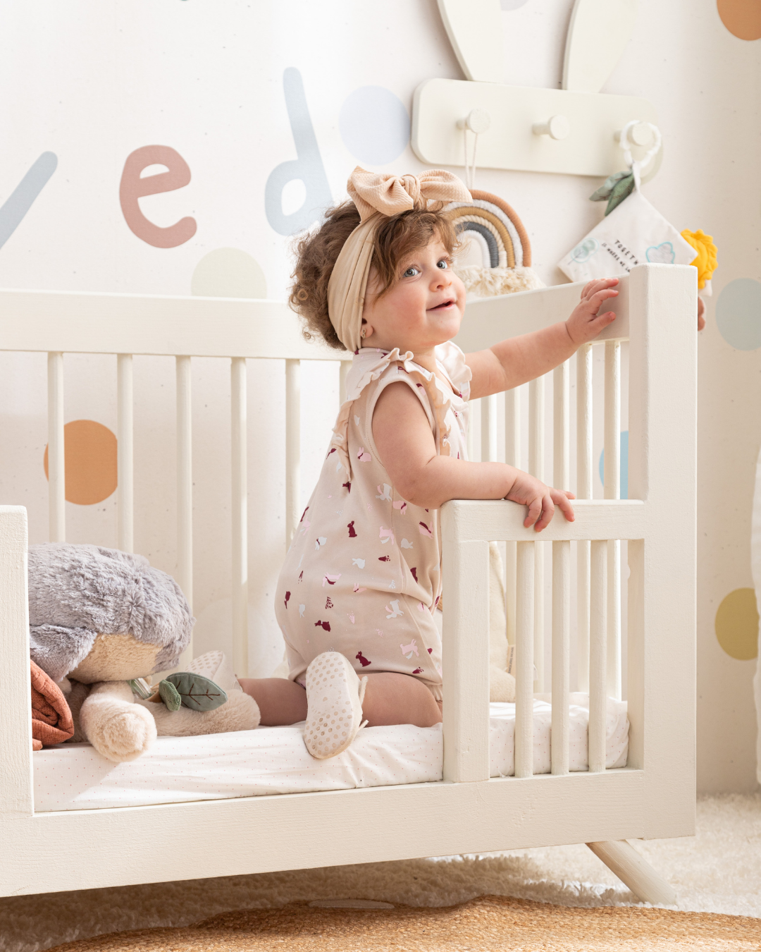 Bunnies سالوبيت بيبي بناتي قطن