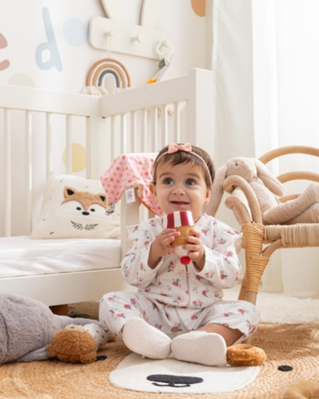 sleepsuit pointelle سالوبيت بيبي بناتي بسوستة