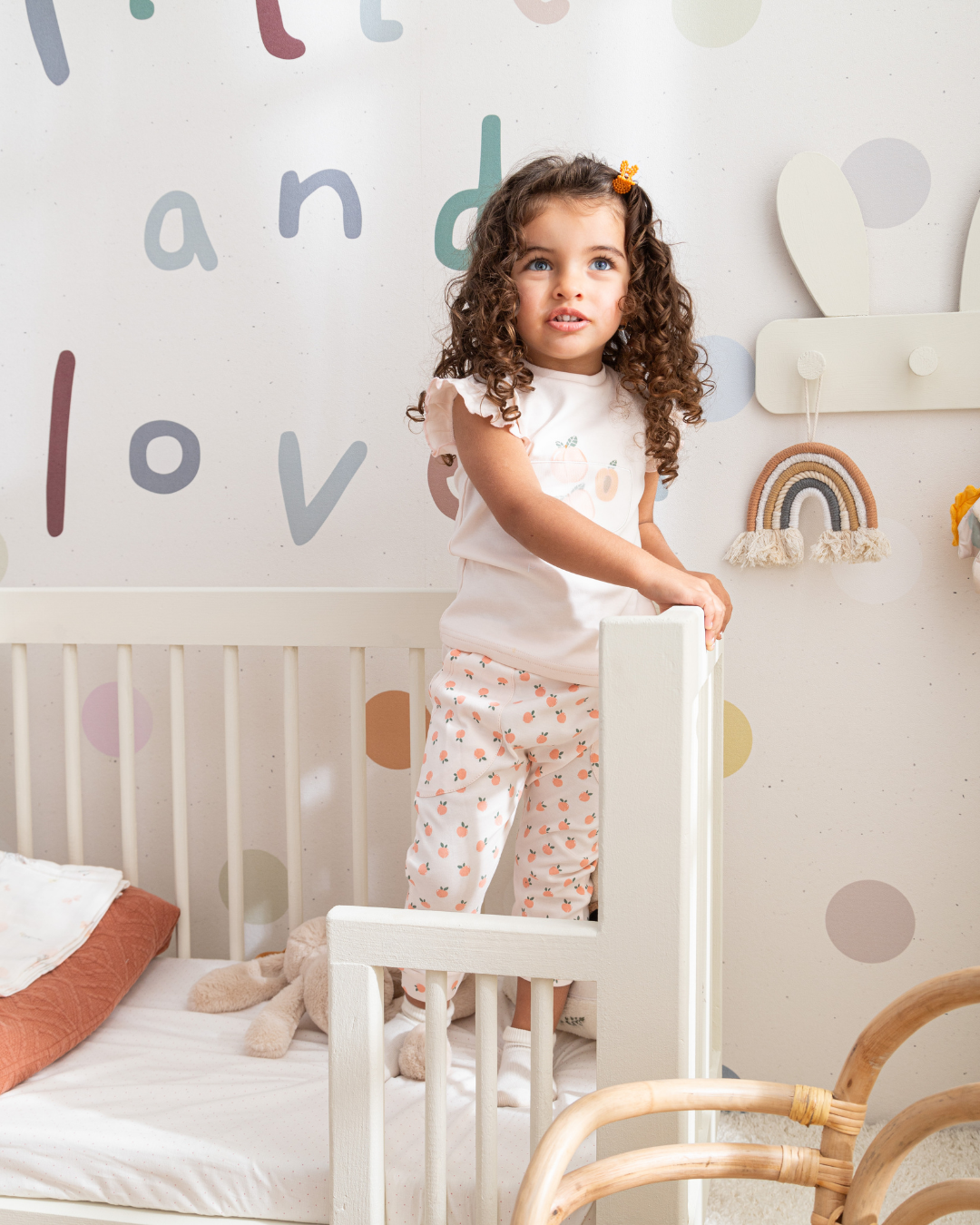 Sweet as a peach بيجاما بناتي