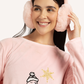 happy winter women's snowman pajamas