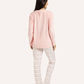 happy winter women's snowman pajamas
