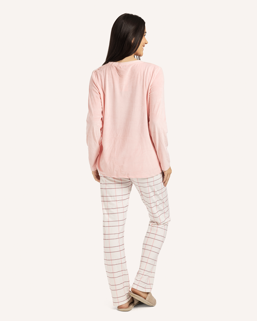 happy winter women's snowman pajamas
