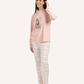 happy winter women's snowman pajamas