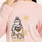 happy winter women's snowman pajamas