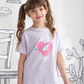 Unicorn half sleeve t-shirt for girls