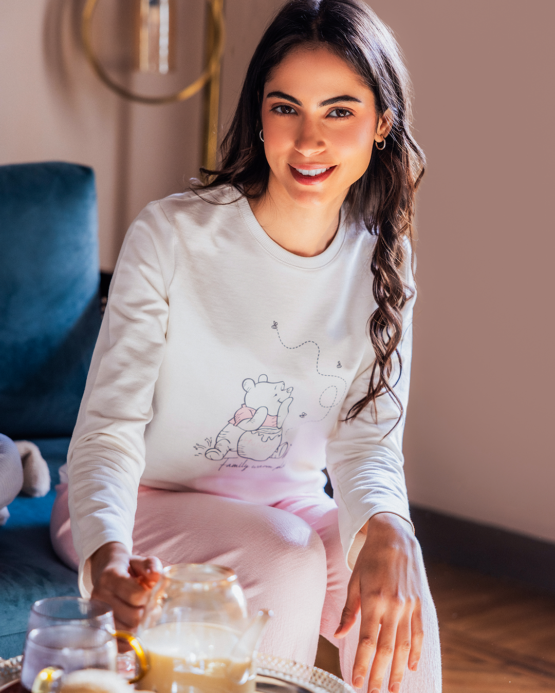 Winnie the Pooh Women's Long Sleeve Pajamas