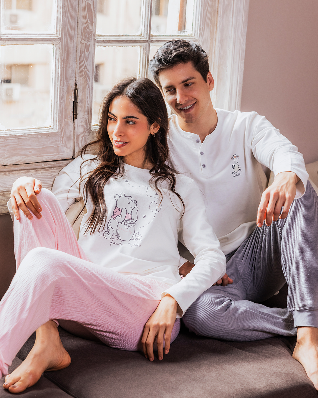 Tigger House Man بيجاما رجالي كُم طويل