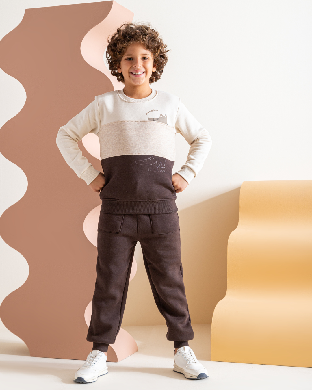 Boys long sleeve pajama little alligator 