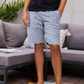 Plaid Pattern بيجاما رجالي شورت