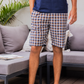 Plaid Pattern بيجاما رجالي شورت