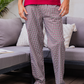 Plaid Pattern بيجاما رجالي بنطلون