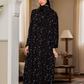 Women's triangle viscose lace-up