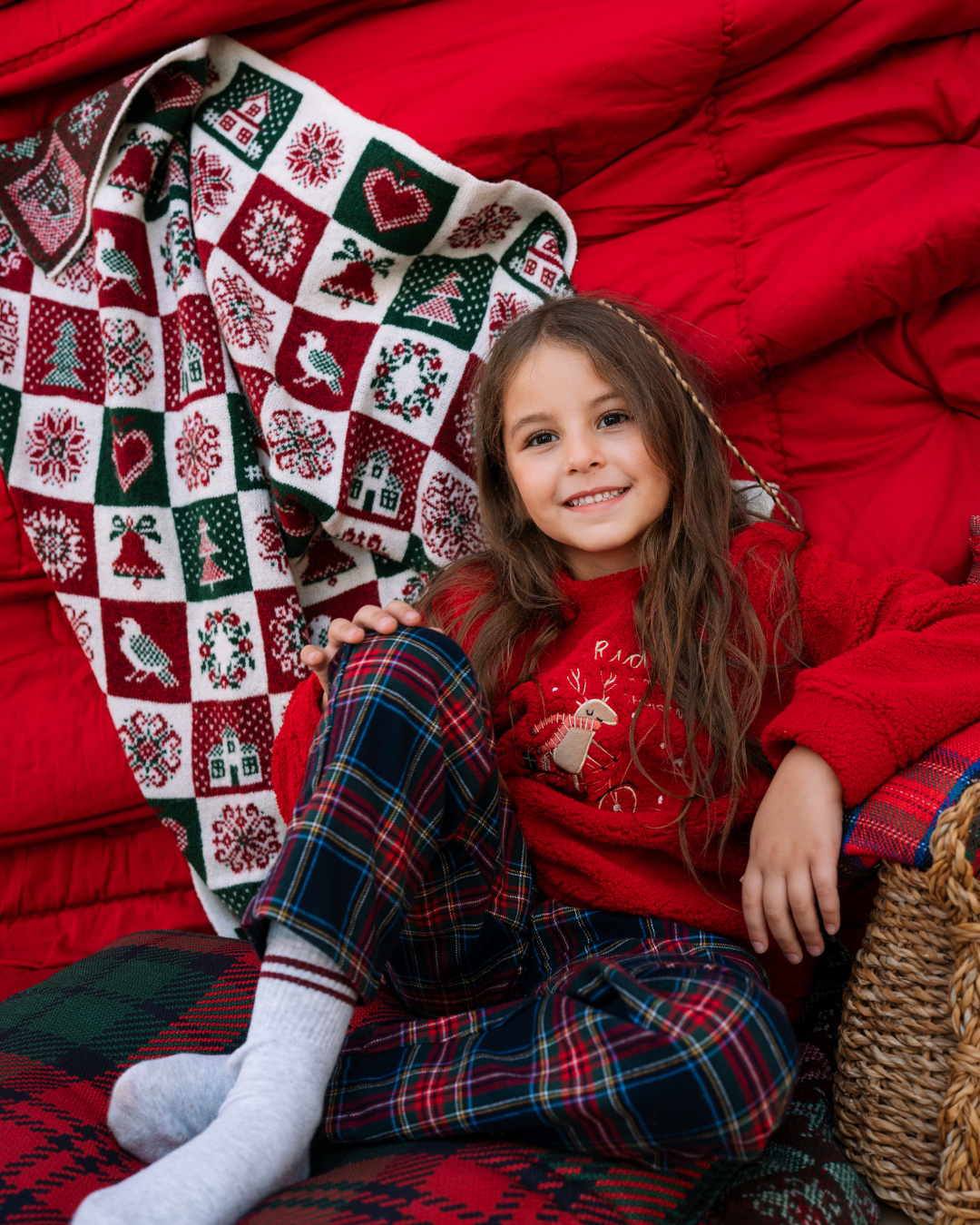 بيجاما بنطلون أجواء الكريسماس