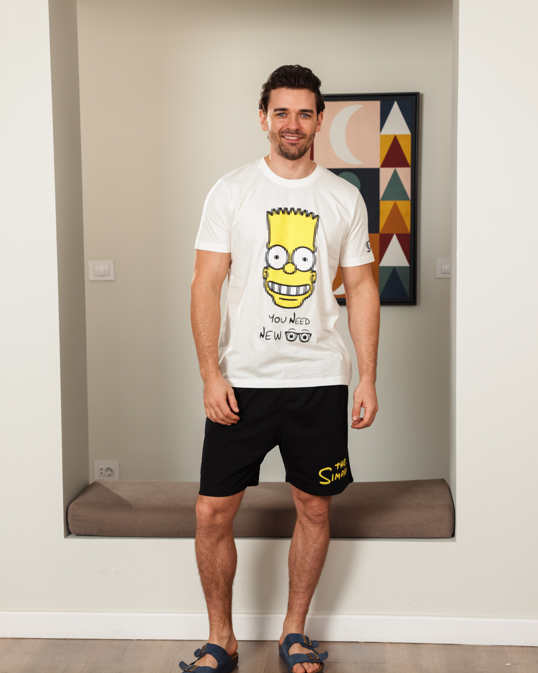 Simpsons بيجاما رجالي