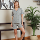 Women's Classic Shorts Printed Pajamas