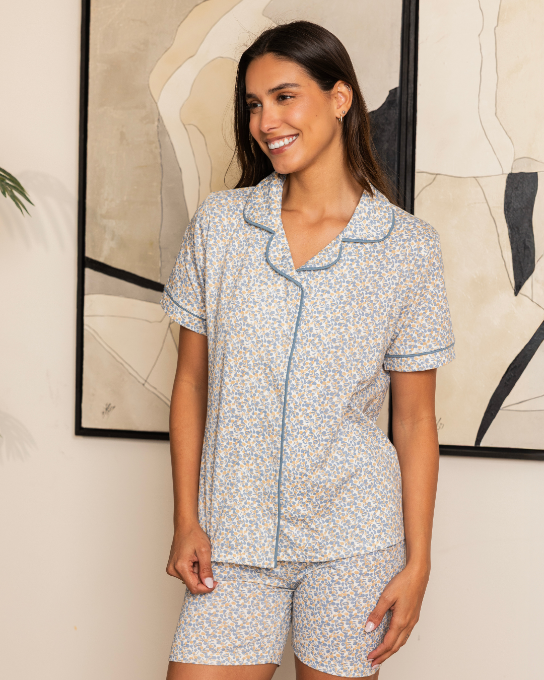 Women's Classic Shorts Printed Pajamas