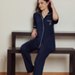 Women's classic plain half-sleeve pajamas