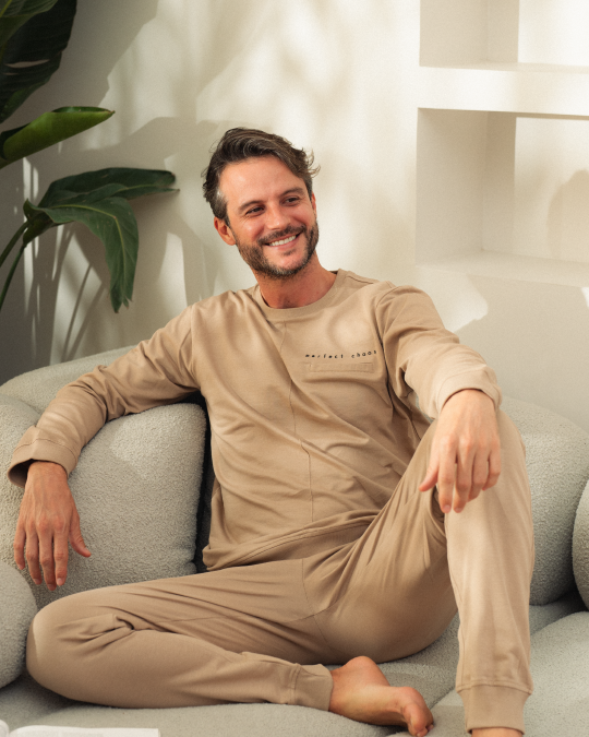 Perfect Chaos بيجاما رجالي كُم طويل