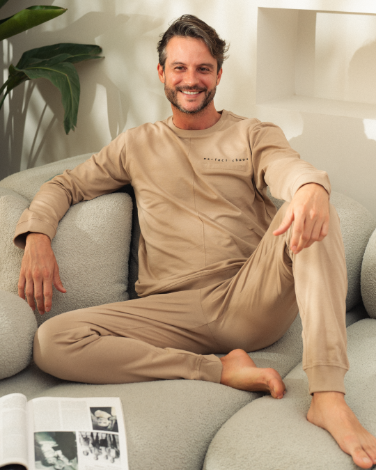 Perfect Chaos بيجاما رجالي كُم طويل