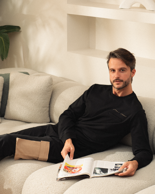 Perfect Chaos بيجاما رجالي كُم طويل