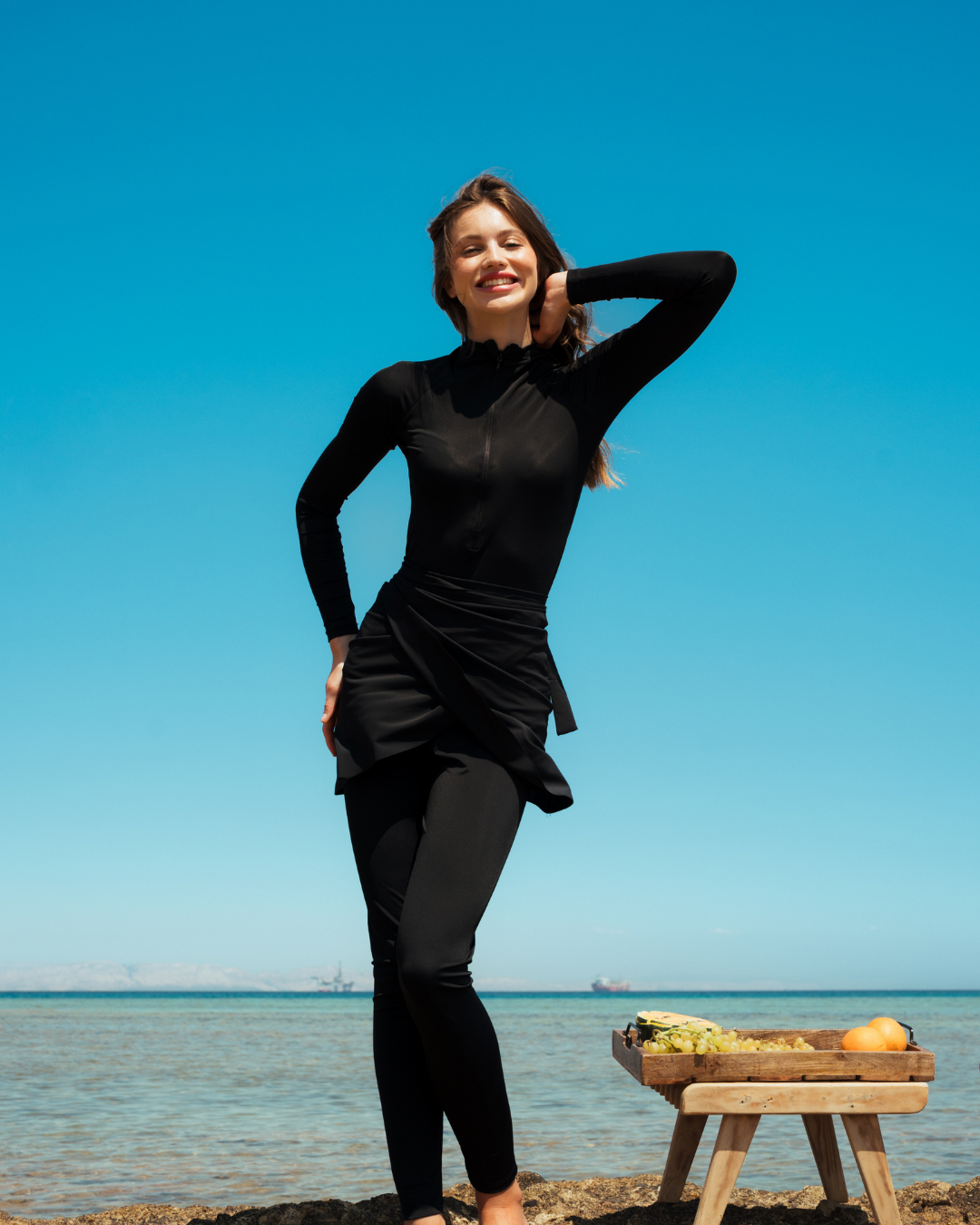 مايوه بركينى 3 قطع بجيبه