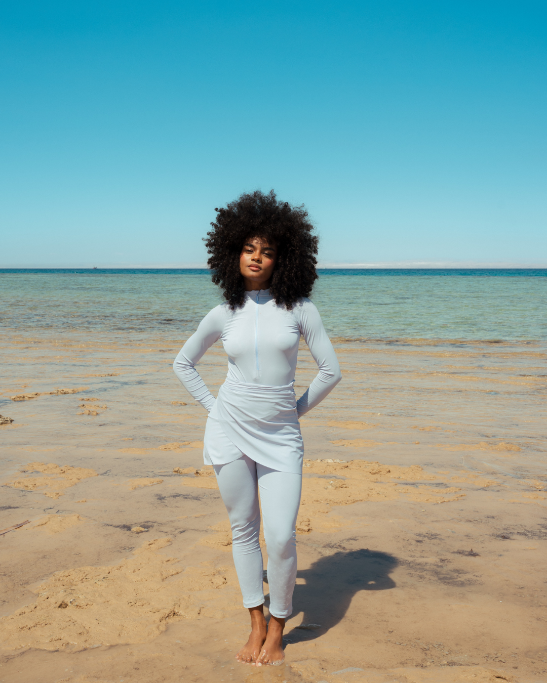 مايوه بركينى 3 قطع بجيبه