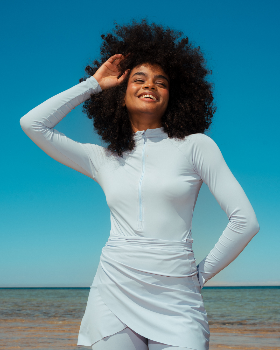 مايوه بركينى 3 قطع بجيبه