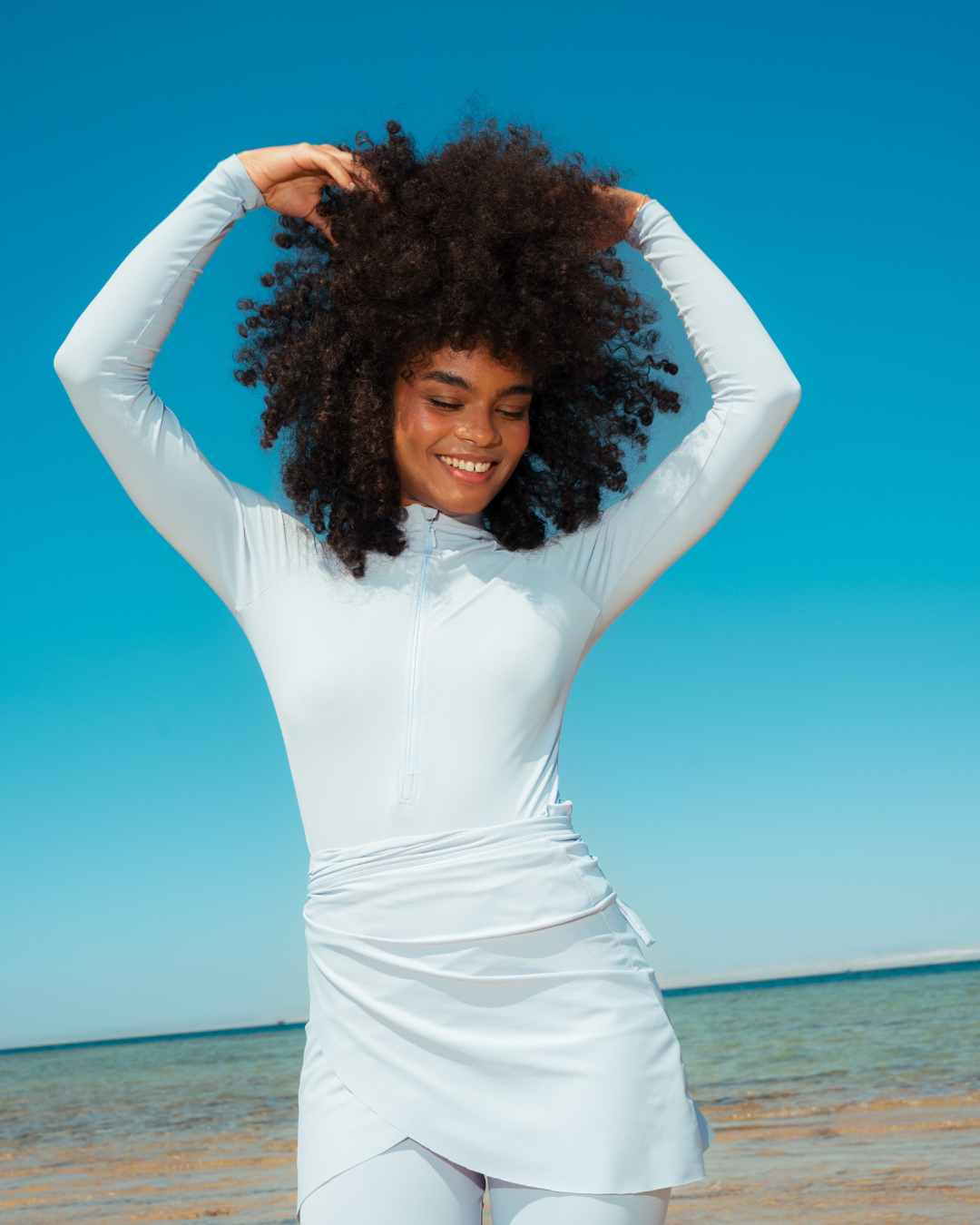 مايوه بركينى 3 قطع بجيبه