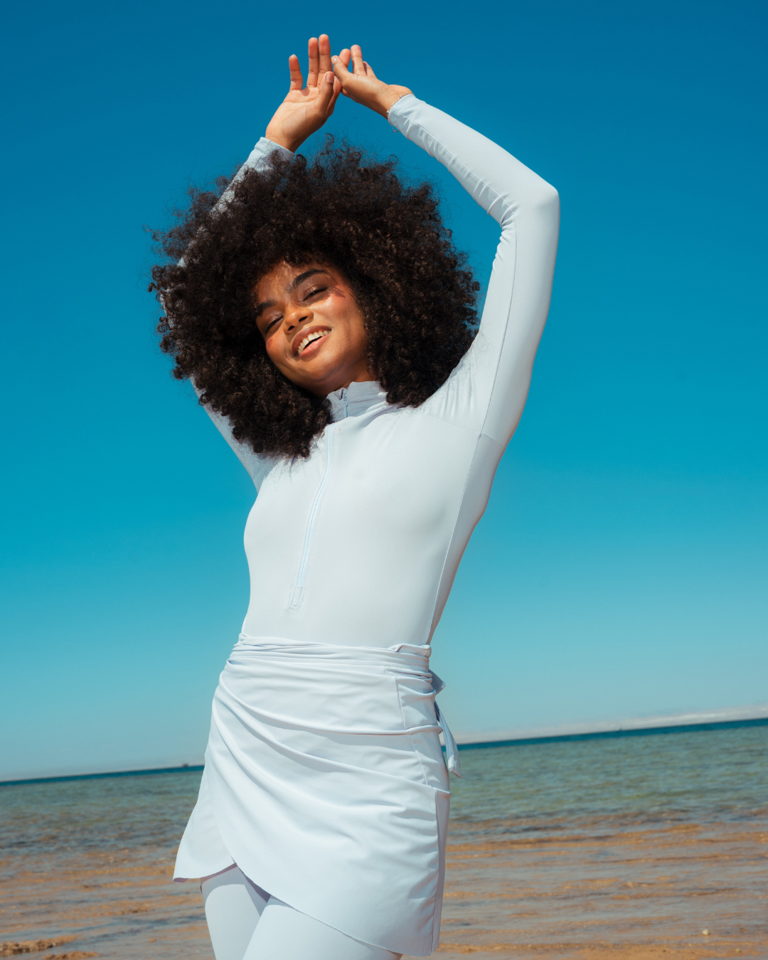 مايوه بركينى 3 قطع بجيبه