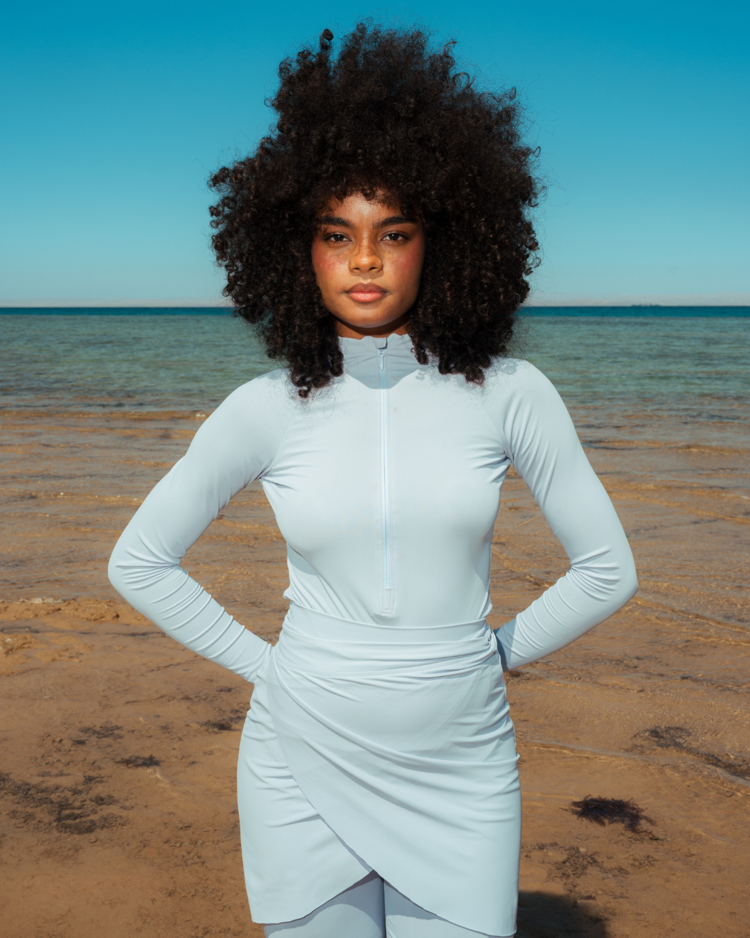 مايوه بركينى 3 قطع بجيبه