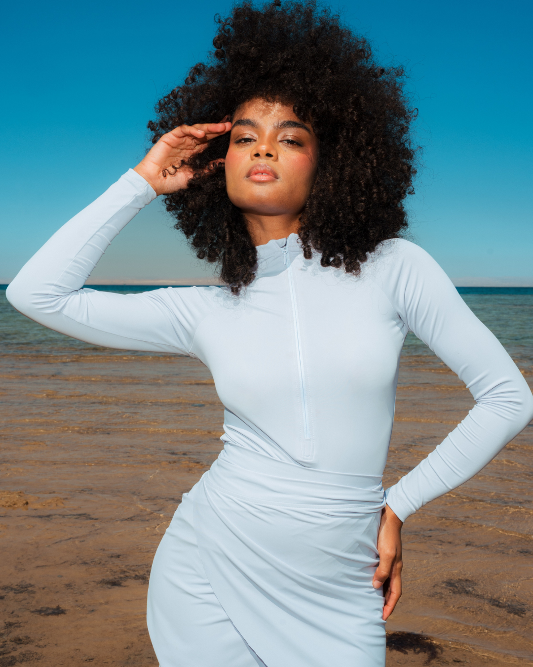 مايوه بركينى 3 قطع بجيبه