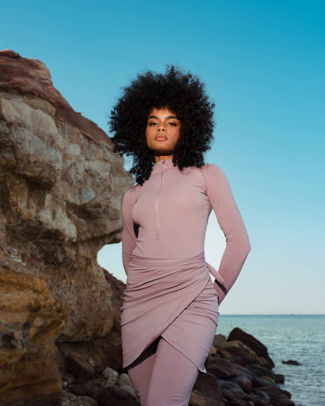 مايوه بركينى 3 قطع بجيبه