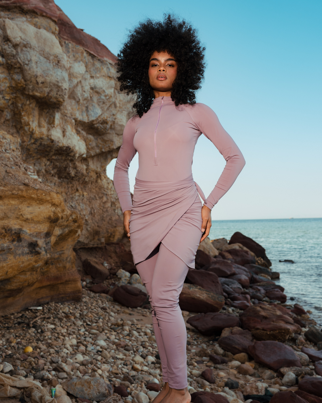 مايوه بركينى 3 قطع بجيبه