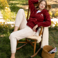 Wild Life Women's Pajamas Zippered Jacket