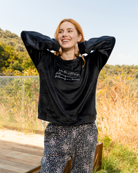 Into the wild we go بيجاما حريمي كُم طويل