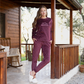 You are Beatiful Women's Cotton Velvet Printed Hearts Pajamas