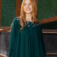 Flowers Embroidery Women's Long Sleeve Jalabiya