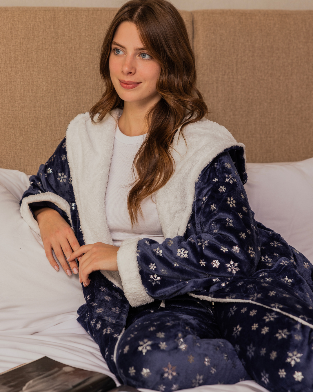 Foil Flakes Women's Polar Robe