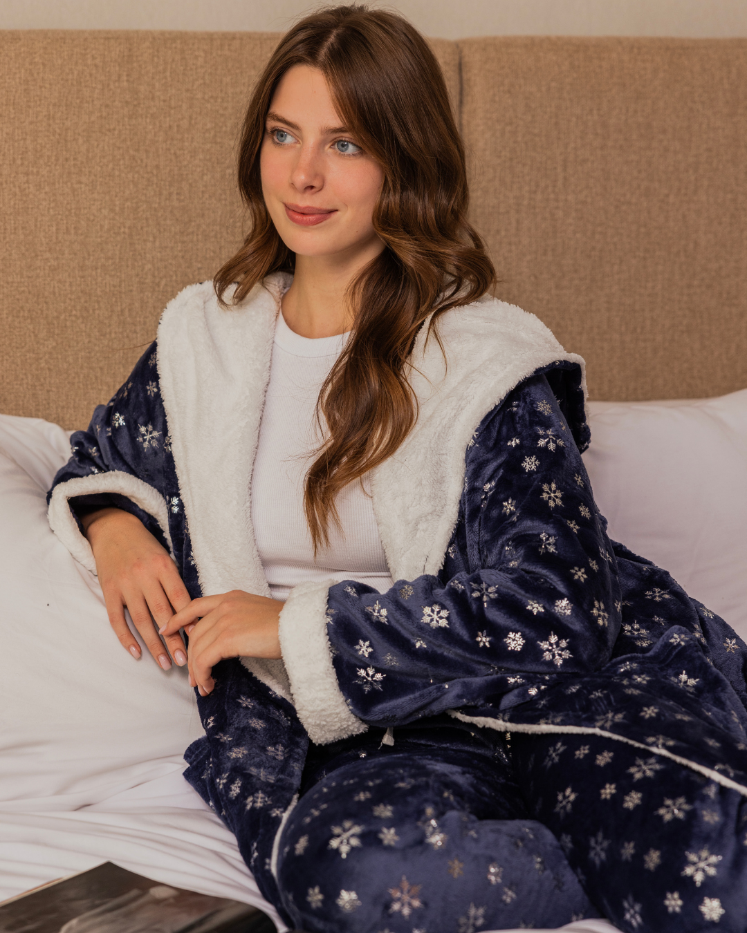 Foil Flakes Women's Polar Robe