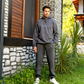 Confidence men's long sleeve pajamas