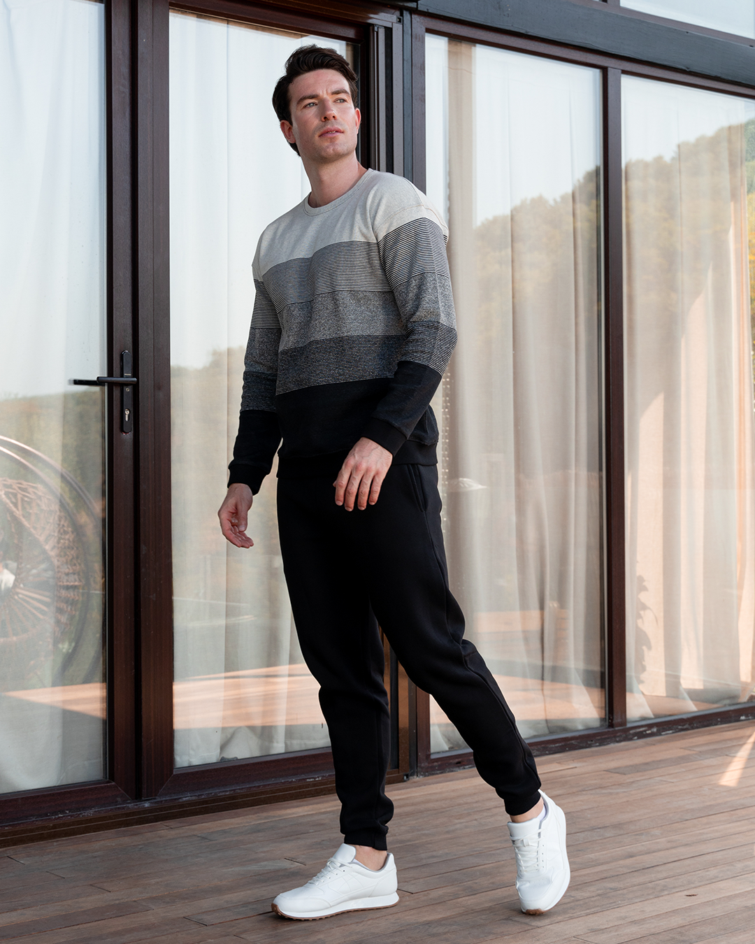 بيجاما جاكارد مخطط